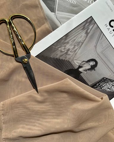 Стрейч- сетка ПЛОТНАЯ "NUDE"