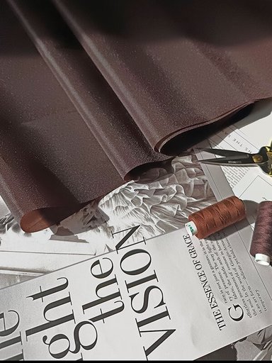 Органза матовая "Шоколад" 300 см