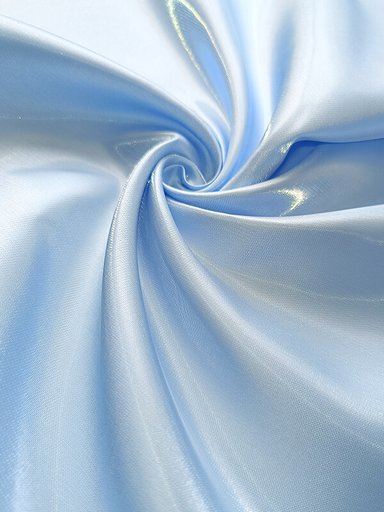 Атлас "Жидкий" "Синий иней"