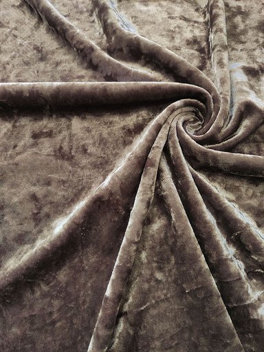 Бархат крэш "Молочный шоколад"