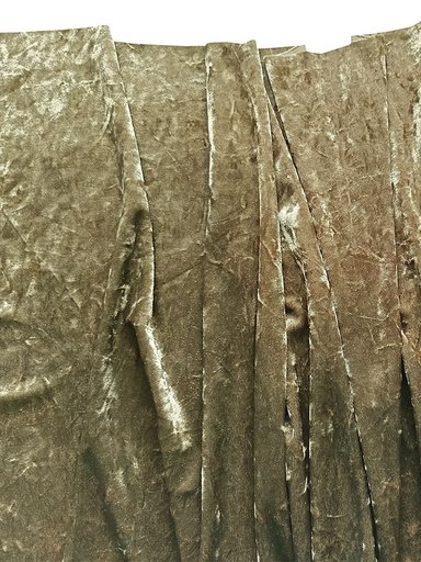 Бархат крэш "Коричневый"