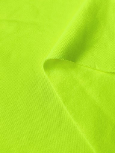 Футер 3х нитка с начесом "Желтый неон"