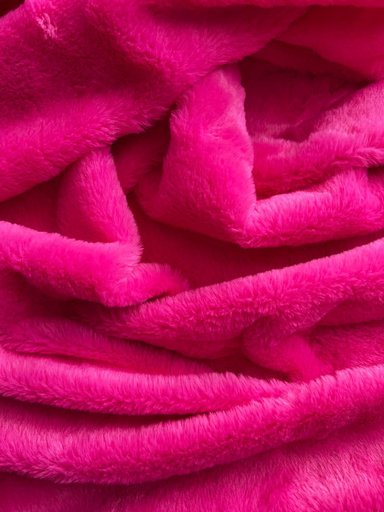 Мех искусственный "Розовый"