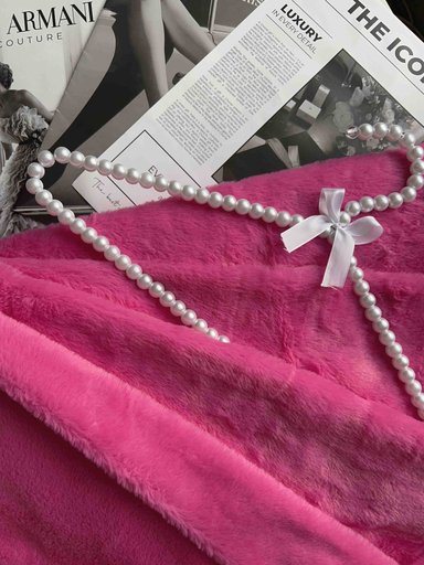 Мех искусственный "Розовый"