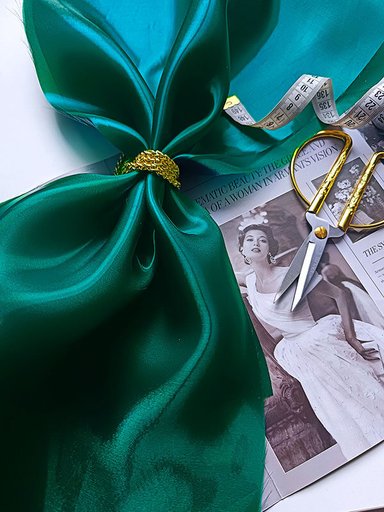 Органза Кристалон "Изумрудный"