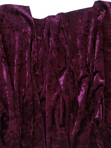 Бархат крэш "Бордо"