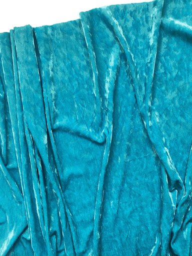 Бархат крэш "Голубой"