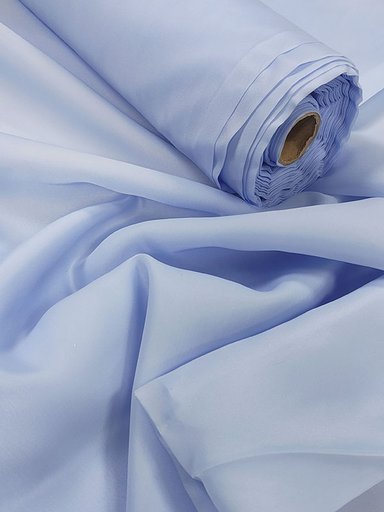 Органза матовая "Синий иней" 300 см