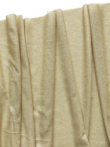 Трикотаж c люрексом и глиттером "Золото"