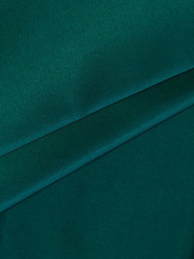 Креп сатин "Темный изумруд"