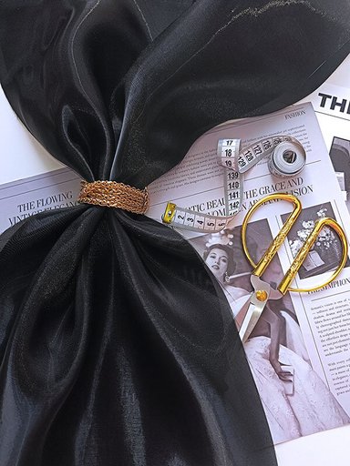 Органза Кристалон "Черный"