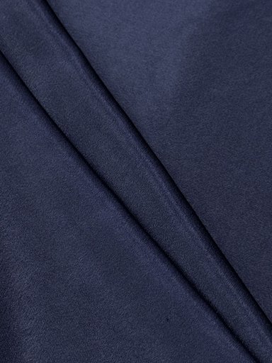 Креп сатин "Сапфировый синий"