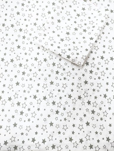 Бязь "Звезды сер"