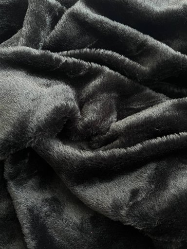 Мех искусственный "Черный"