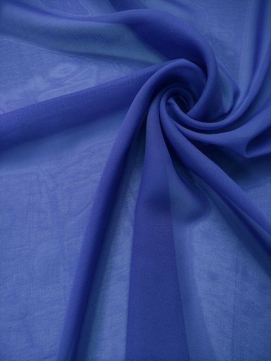 Шифон "Синий"