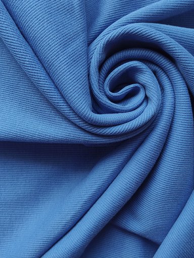 Трикотаж кашкорсе "Джинсовый"