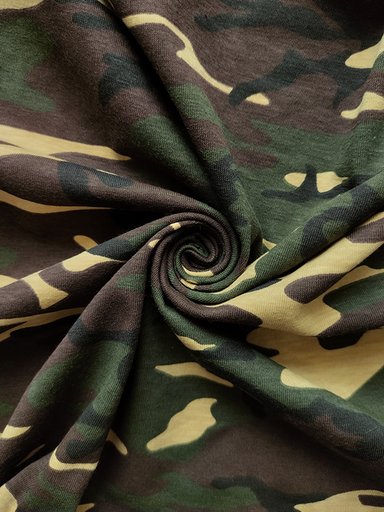 Трикотаж кулирка "Камуфляж"