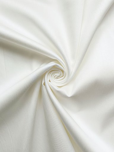 Сатин мерсеризованный "Молочный"