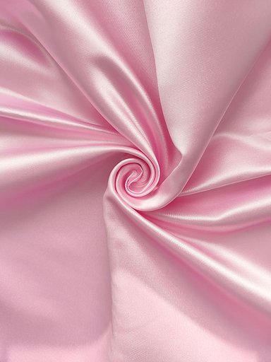 Атлас Дюпон "Пастельно- розовый"