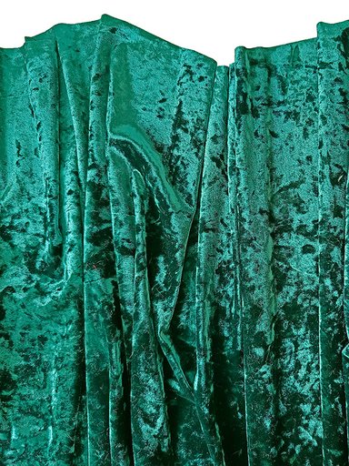 Бархат крэш "Изумрудный"