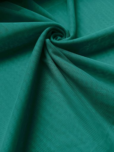 Стрейч- фатин "Бирюзово- зеленый"