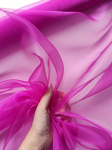 Органза "Малиновый"