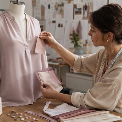 Как выбрать ткань и фурнитуру для одного изделия