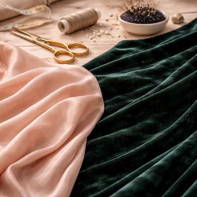 Сравнение тканей: вискоза vs бархат