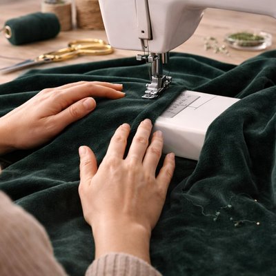 Ошибки при шитье из бархата