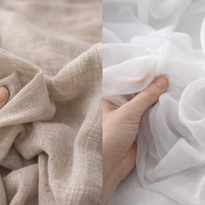 Чем отличается лен от шифона